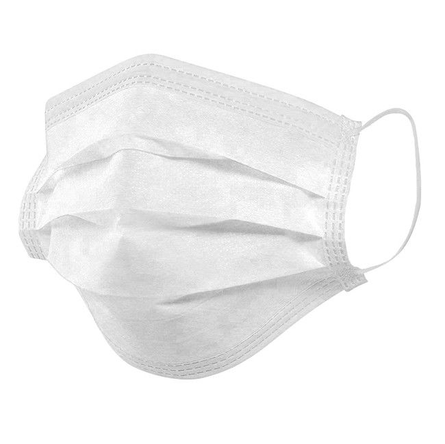 پیشگیری از گرد و غبار ماسک صورت 3 تنفس قابل تنفس / Ply 3 Ply