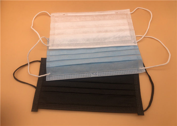 3 ماسک صورت جراحی 3 Ply / Triple Layer Mask Mural Facility Pabric