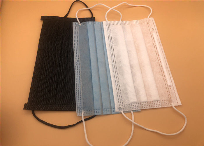 3 ماسک صورت جراحی 3 Ply / Triple Layer Mask Mural Facility Pabric