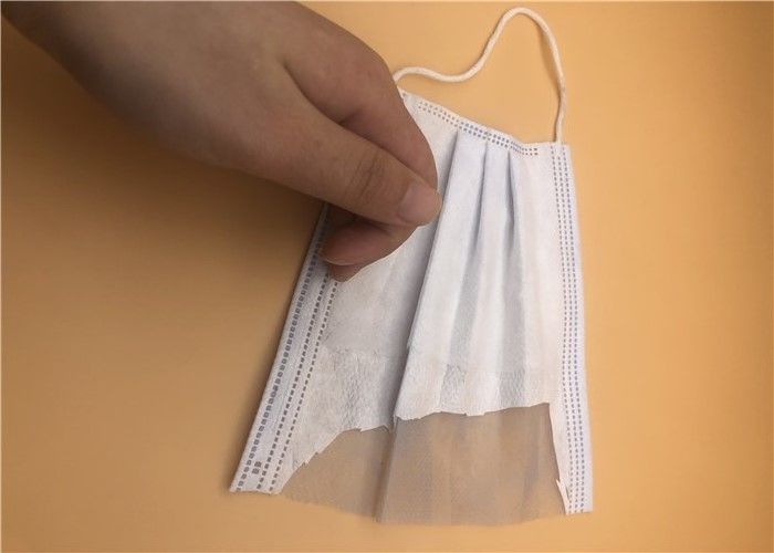 یک تنفس آسان یکبار مصرف ماسک صورت 3 لایه راحت BFE نرم راحت