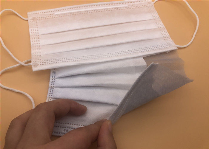 ماسک جراحی درجه 3 Ply علیه ماسک ضد گرد و غبار قابل جمع شدن