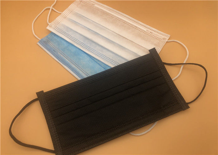 تنفس 3 ماسک پزشکی یکبار مصرف قابل تنفس با کراوات بر روی توری Spun Lace Spun Bond