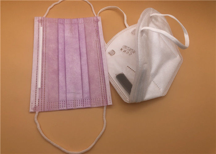 ماسک گرد و غبار Hypoallergenic KN95 / یکبار مصرف ماسک غیرقابل تنفس Kn95